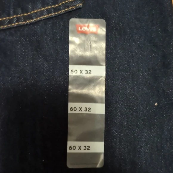 Levi's Men's Relaxed Jeans in Dark Blue - Picture 6 of 8